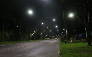 San Isidro avanza con la instalación de luces LED