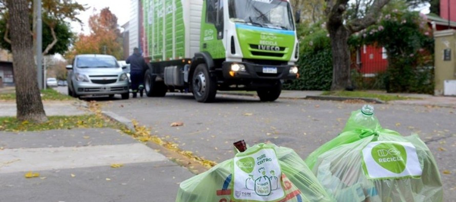 Cambio de hábito: en 60 mil hogares de Tigre ya clasifican la basura