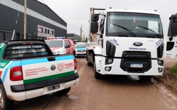 Tigre intensifica sus controles ambientales con tecnología y fuertes sanciones