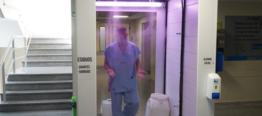 San Isidro incorpora cabinas sanitizantes en los hospitales municipales