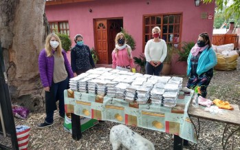 Repartir alimentos y educar para el cuidado del ambiente, dos misiones en medio de la pandemia del coronavirus