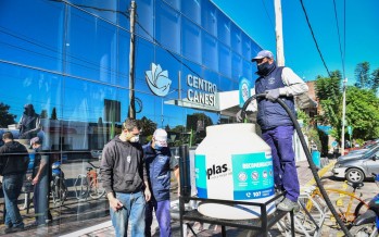 Escobar: la Municipalidad instala tanques de agua comunitarios para extremar las medidas de higiene