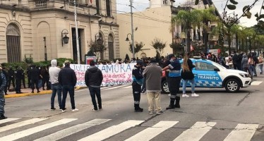 Coronavirus: en plena emergencia sanitaria trabajadores de Tigre se manifestaron por despidos
