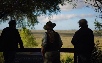 El ministro Cabandié visitó el Parque Nacional Ciervo de los Pantanos y el Bosque de la Memoria