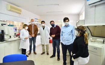 Escobar: Daniel Gollan y Federico Thea visitaron junto al intendente el ex Sanatorio San Carlos