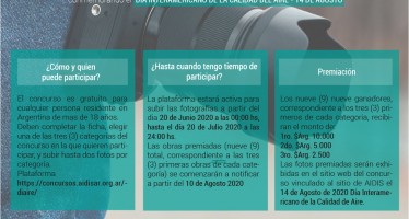 Se lanzó un concurso fotográfico para conmemorar el Día Internacional del Aire