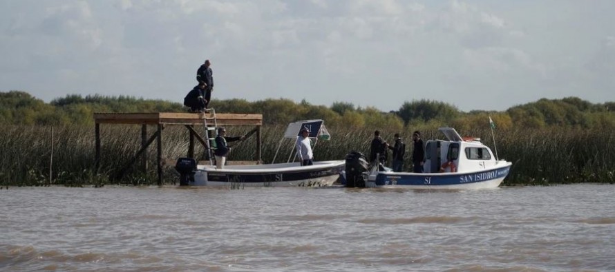 Demuelen un muelle ilegal en una isla de San Isidro que intentaron usurpar