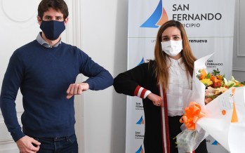 San Fernando reconoció a la primera médica de la ciudad en donar plasma para pacientes con COVID-19