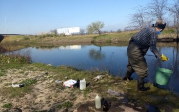 La Provincia realizó el muestreo otoñal de calidad de agua en la Cuenca del Río Luján