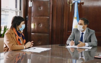 Cabandié y Mendoza firmaron un convenio para el proyecto “Ecoparque Socioambiental Quilmes”