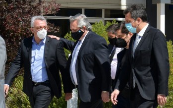 El presidente Alberto Fernández presentó en Benavidez el Plan Nacional de Conectividad