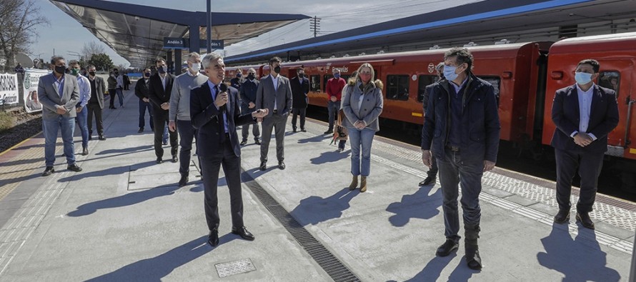 Quedó inaugurada la remodelada estación Boulogne Sur Mer de la Línea Belgrano Norte