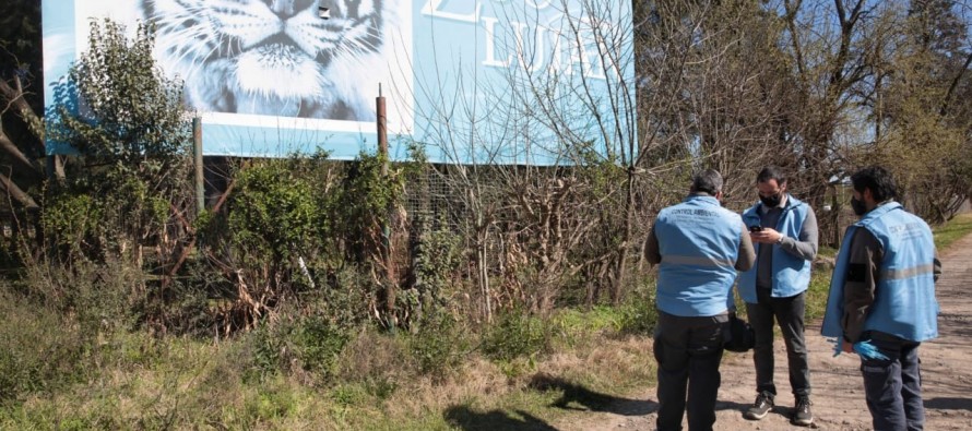 El Ministerio de Ambiente clausuró de manera preventiva y total el zoológico de Luján