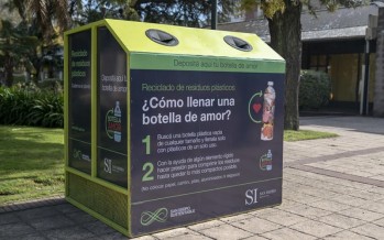 Botellas de Amor: el Municipio de San Isidro firmó un convenio para ser centro de acopio