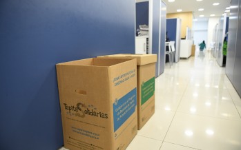 Convenio entre San Fernando y el Hospital Garrahan por reciclaje de papel y tapitas de plástico