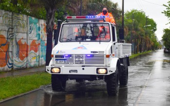 El Municipio de San Fernando realizó tareas preventivas frente al alerta por tormentas y sudestada