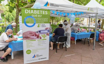 San Fernando realizó una jornada por el Día Mundial de la Diabetes