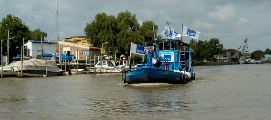 AySA ya entregó 2 millones de litros de agua potable en el Delta de Tigre-San Fernando