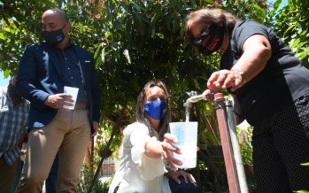 Se inauguró la red de agua potable para el barrio “El Progreso” en Benavídez