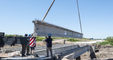 Se realizan obras en la cuenca del Río Reconquista