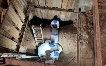 AySA finalizó la reparación de una cañería de agua en Vicente López