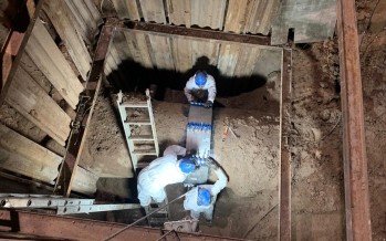 AySA finalizó la reparación de una cañería de agua en Vicente López