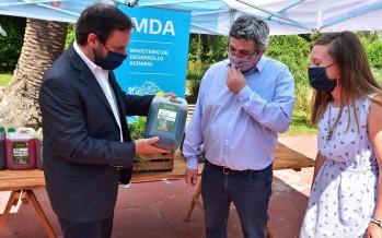 Escobar se suma a la Red de Mercados Bonaerenses y recibe bioinsumos para la huerta municipal