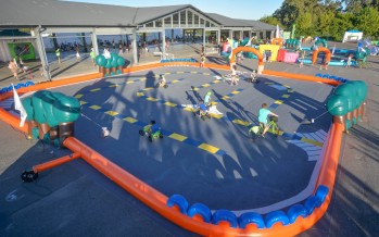 San Fernando ofrece fines de semana con juegos, deportes y kartings a la vera del río