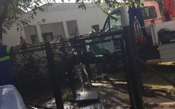 AySA y el Municipio de Pilar llevan adelante obras para mejorar la red de agua en el partido