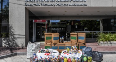 Eco Sanfer recicló 400 kilos de papel y tapitas de plástico junto con el Hospital Garrahan