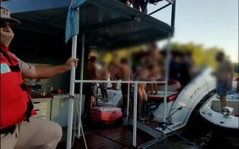 Prefectura desarticuló una fiesta clandestina en el Delta