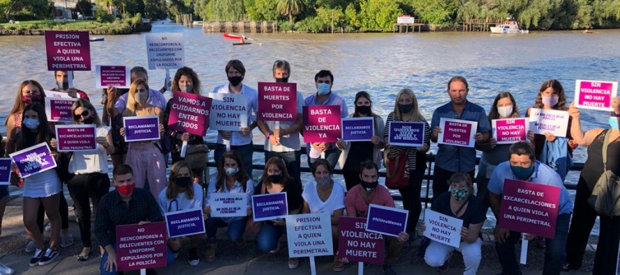 Segundo Cernadas acompañó el reclamo de vecinas y vecinos de Tigre exigiendo justicia por los femicidios