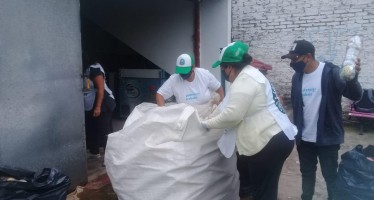 Escobar: en enero se recolectaron 24 mil kilos de residuos sólidos urbanos para reciclar