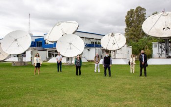 Provincia y Arsat avanzan en el desarrollo del sistema de monitoreo hidrometeorológico