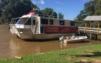 Cronograma de atención médica del Catamarán Sanitario de Tigre durante todo marzo