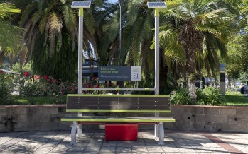 San Isidro instaló el primer banco con energía solar del distrito