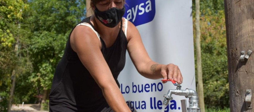 Tigre: nueva obra de red de agua en el Barrio Parque Guazu-Nambi (Ex Soeva)