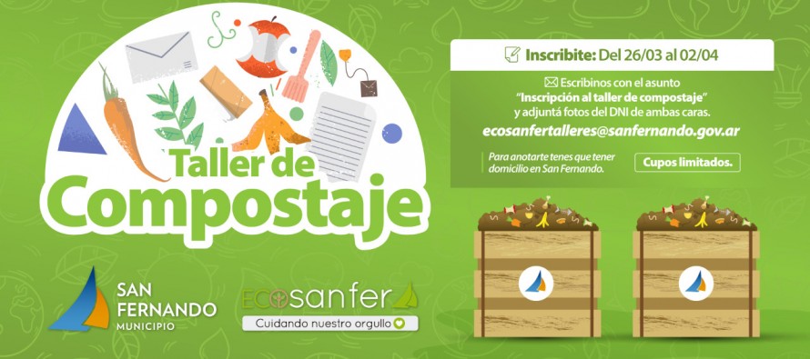 San Fernando brindará un taller para aprender a hacer compost