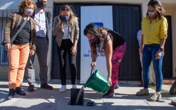 AySA inauguró una nueva red cloacal en General Pacheco