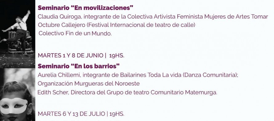 Seminarios sobre teatro y danza del Centro Cultural de la Universidad Nacional de General Sarmiento