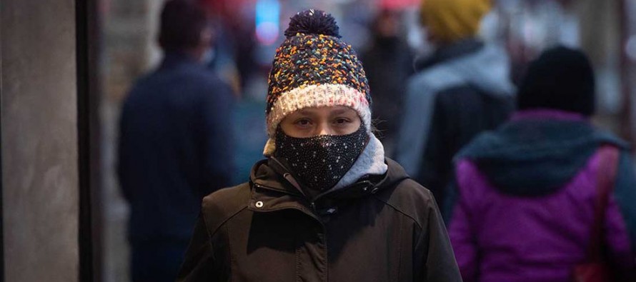 Se mantiene la advertencia nivel violeta por las bajas temperaturas