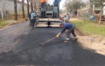 El Municipio de Tigre continua el Plan de Asfaltos 2021 en Benavídez