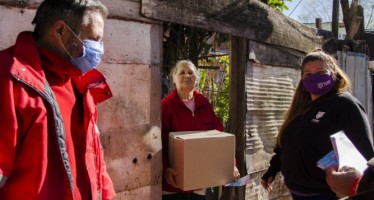 Operativo para asistir a familias del barrio Garrote