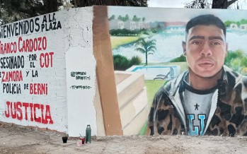 Tigre: convocan a un corte y jornada de difusión por Justicia por Franco Cardozo