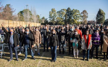Malena Galmarini encabezó el plenario del Frente de Todos en Tigre