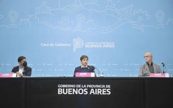 Kicillof: “Más de la mitad de los municipios de la Provincia ya se encuentran protegidos”