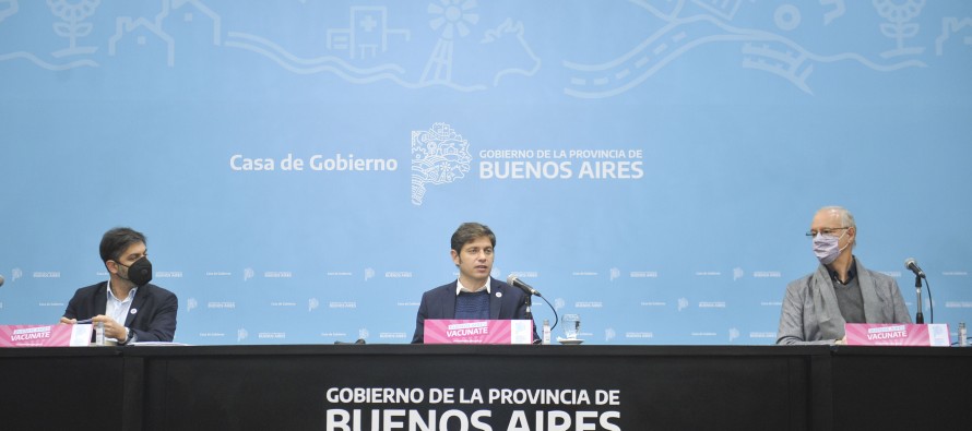 Kicillof: “Más de la mitad de los municipios de la Provincia ya se encuentran protegidos”