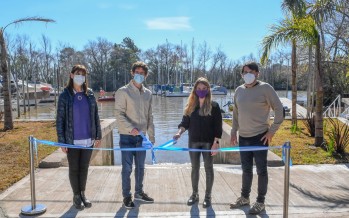San Fernando inauguró un Muelle Público para vecinos del Delta