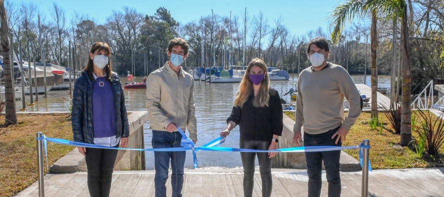 San Fernando inauguró un Muelle Público para vecinos del Delta