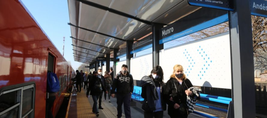 Se habilitó la renovada estación Munro de la línea Belgrano Norte